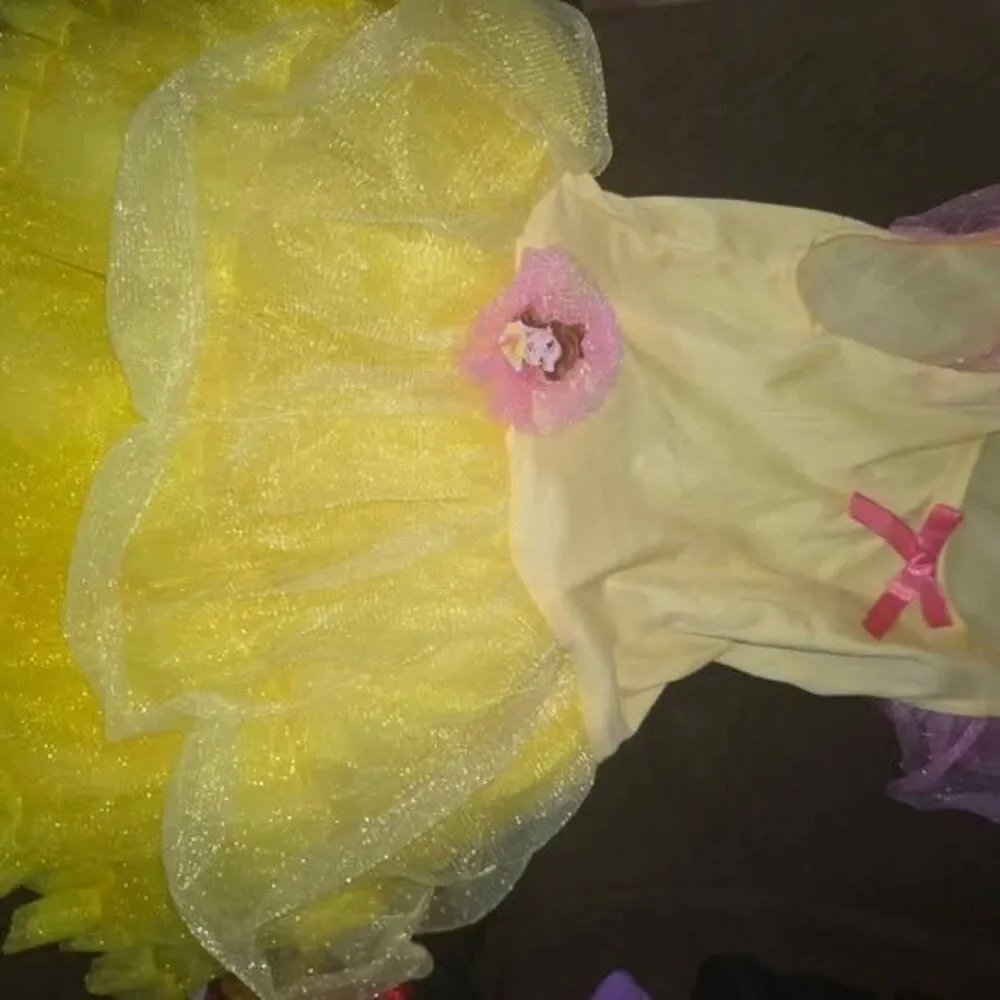 Bell disney dress Halloween costume small 4/6